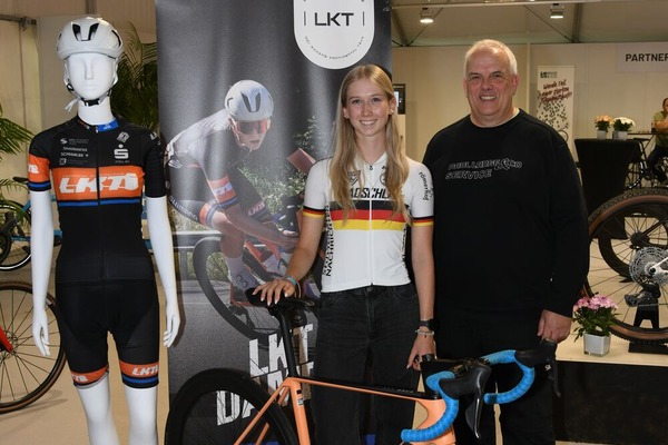 Leni Bauer und Olaf Janson auf der Hausmesse unseres Partners Paul Lange 